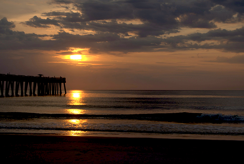 Sunrise at Jax Beach